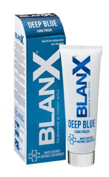 BLANX DEEP BLUE DENTIFRICIO SBIANCANTE NON ABRASIVO 25 ML - Farmamood