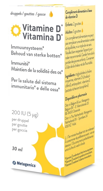 VITAMINA D LIQUIDO 30 ML - Farmamood