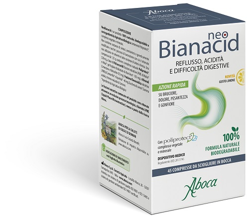 NEOBIANACID 45 COMPRESSE LIMONE - Farmamood