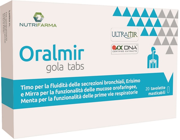 ORALMIR GOLA TABS 20 COMPRESSE - Farmamood