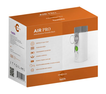 AIR PRO NEBULIZZATORE PORTATILE MESH - Farmamood