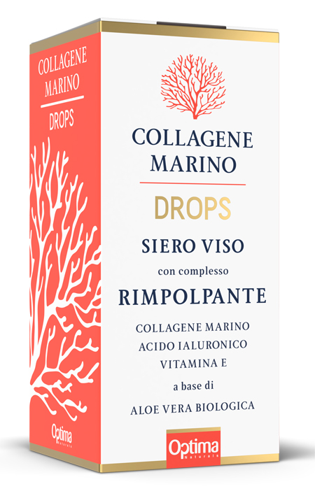 COLLAGENE MARINO DROPS SIERO VISO RIMPOLPANTE 30 ML - Farmamood
