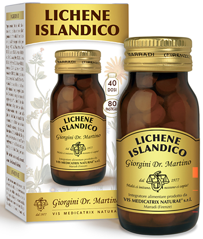 LICHENE ISLANDICO 80 PASTIGLIE - Farmamood