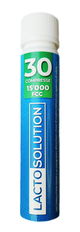 LACTOSOLUTION 15000 30 COMPRESSE - Farmamood