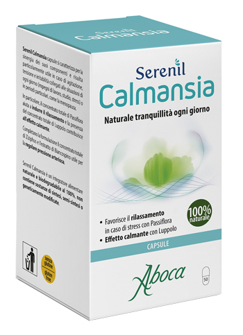 SERENIL CALMANSIA 50 CAPSULE - Farmamood