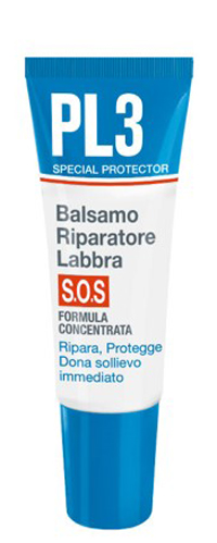 PL3 BALSAMO RIPARATORE LABBRA SOS 7,5 ML - Farmamood
