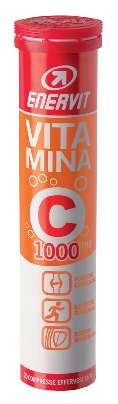 ENERVIT VITAMINA C1000 20 TAVOLETTE - Farmamood