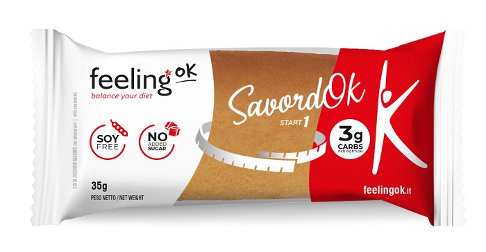 FEELING OK SAVOIARDO VANIGLIA-LIMONE 35 G - Farmamood