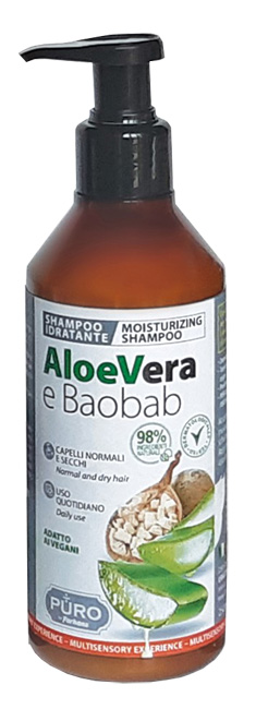 PURO SHAMPOO ALOE E BAOBAB 250 ML - Farmamood