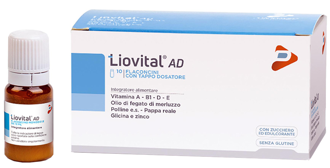 LIOVITAL AD 10 FLACONCINI DA 10 ML - Farmamood