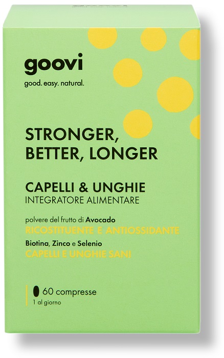 GOOVI CAPELLI&UNGHIE 60 COMPRESSE - Farmamood