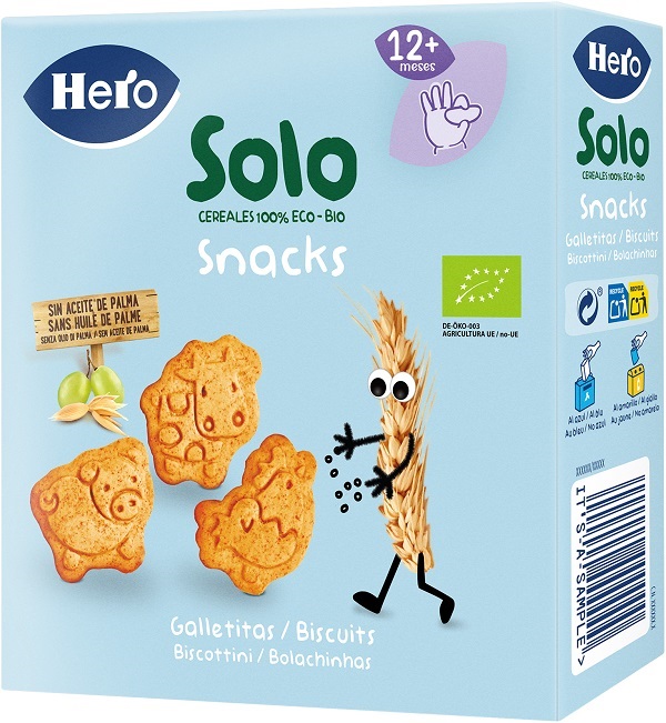 HERO SOLO BISCOTTI ANIMAL BIO 100 G - Farmamood