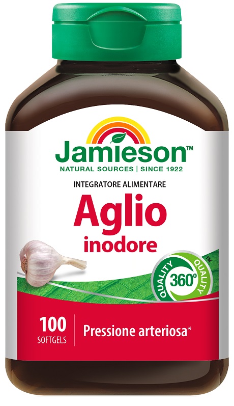 JAMIESON AGLIO INODORE 100 SOFTGEL - Farmamood
