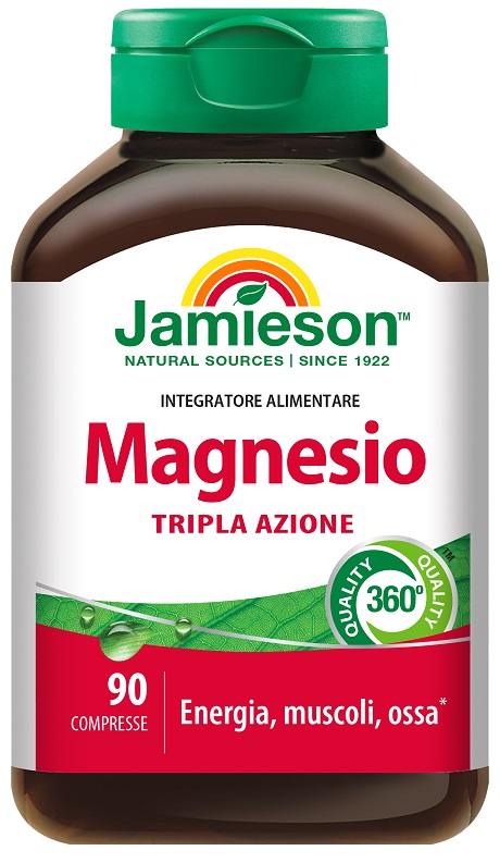 JAMIESON MAGNESIO TRIPLA AZIONE 90 COMPRESSE - Farmamood