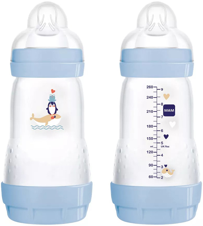 MAM BIBERON EASY START 260 ML 2+ TETTARELLA 2 MASCHIO - Farmamood