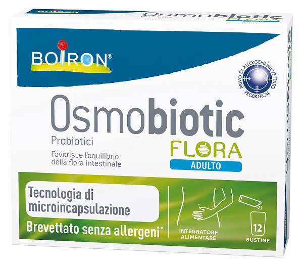OSMOBIOTIC FLORA ADULTO 12 BUSTINE - Farmamood