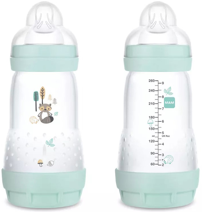 MAM BIBERON EASY START 260 ML 2+ TETTARELLA 2 MASCHIO 2 PEZZI - Farmamood