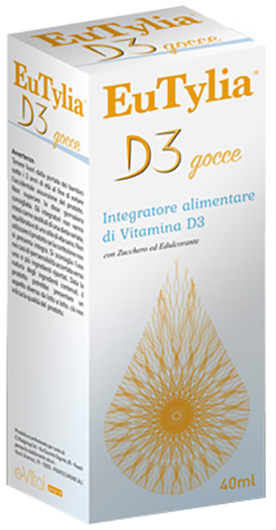 EUTYLIA D3 GOCCE 40 ML - Farmamood
