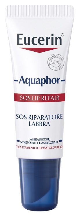 EUCERIN AQUAPHOR SOS RIPARATORE LABBRA 10 ML - Farmamood