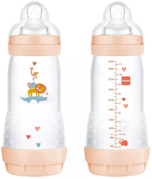 MAM BIBERON EASY START 320 ML 4+ TETTARELLA 3 FEMMINA - Farmamood