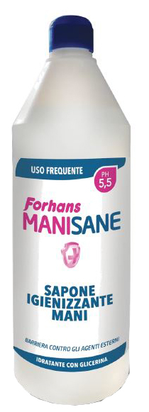 FORHANS MANISANE SAPONE IGIENIZZANTE PH 5,5 1 LITRO - Farmamood