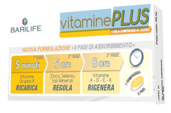 BARILIFE VITAMINE PLUS 30 COMPRESSE TRIFASE - Farmamood