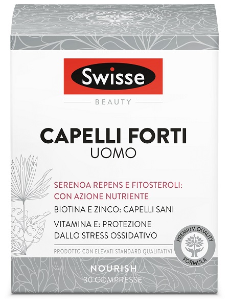 SWISSE CAPELLI FORTI UOMO 30 COMPRESSE - Farmamood