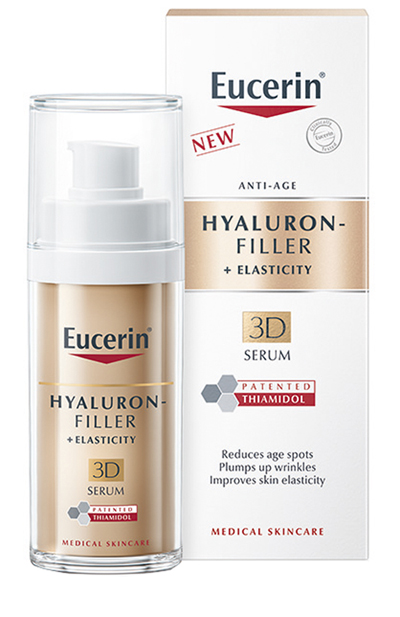 EUCERIN HYALURON-FILLER + ELASTICITY 3D SERUM 30 ML - Farmamood