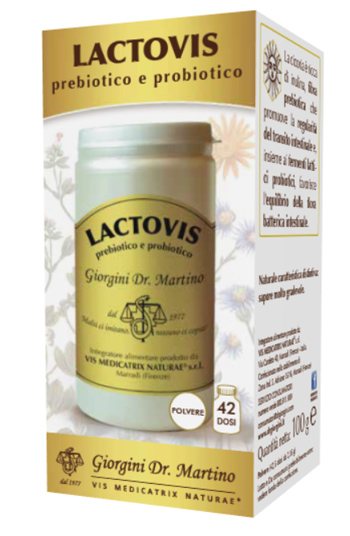 LACTOVIS PREBIOTICO PROBIOTICO 100 G - Farmamood