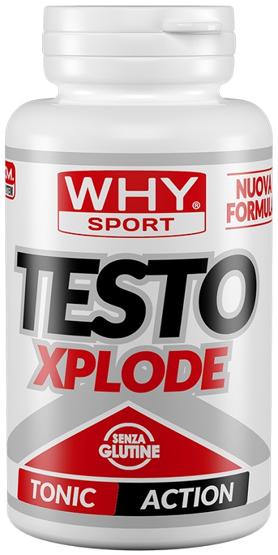 WHYSPORT TESTO XPLODE 90 COMPRESSE NEW FORMULA - Farmamood
