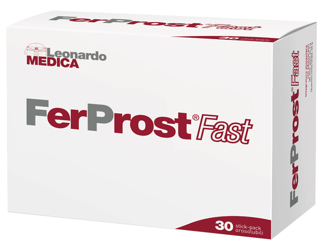 FERPROST FAST 30 STICK OROSOLUBILI - Farmamood