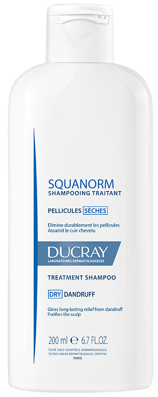 SQUANORM SHAMPOO TRATTANTE ANTIFORFORA FORFORA SECCA 200 ML - Farmamood