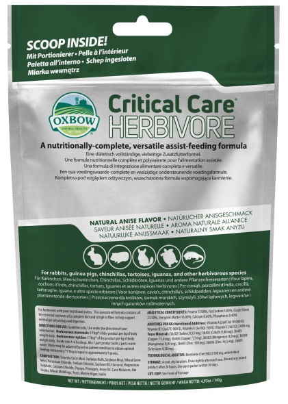 CRITICAL CARE HERBIVORE 141 G - Farmamood