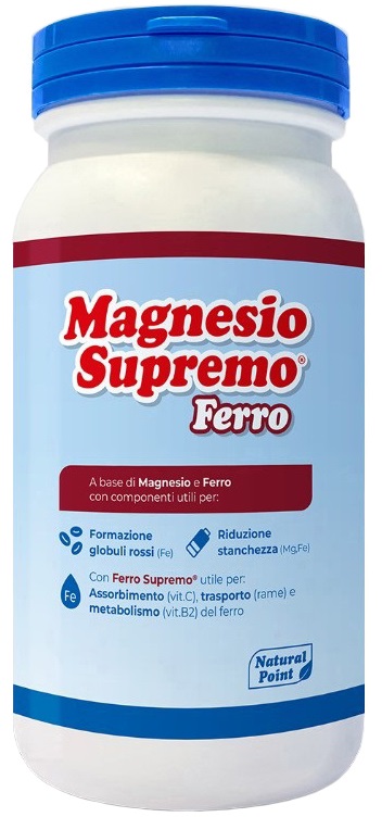 MAGNESIO SUPREMO FERRO 150 G - Farmamood