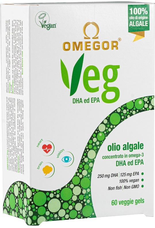 OMEGOR VEG 60 CAPSULE - Farmamood