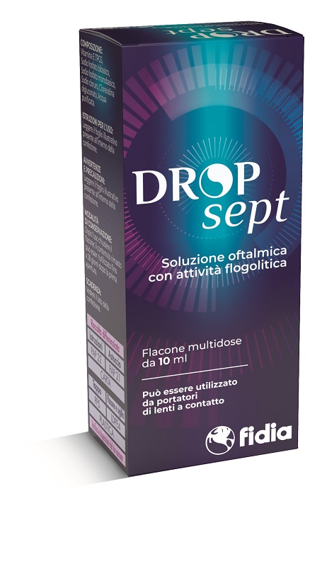 SOLUZIONE OFTALMICA DROPSEPT 10 ML - Farmamood