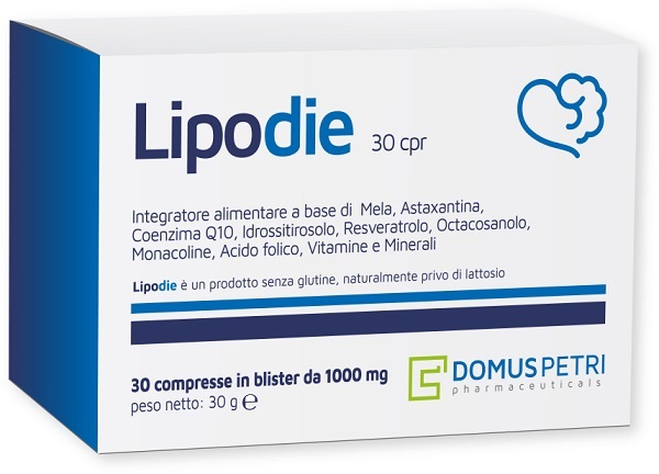 LIPODIE 30 COMPRESSE - Farmamood