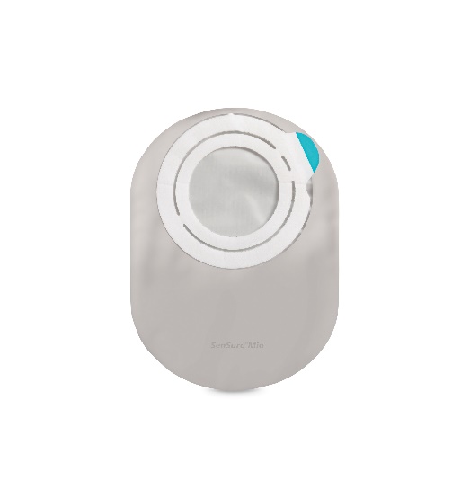 SENSURA MIO FLEX SISTEMA 2 PEZZI CON AGGANCIO ADESIVO SACCA COLOSTOMIA A FONDO CHIUSO RIVESTITA 50MM DA 550 ML 30 PEZZI - Farmamood