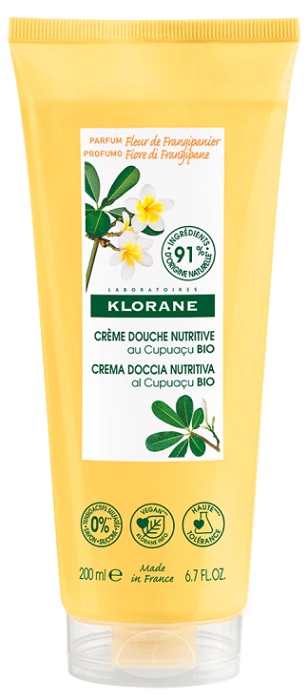 KLORANE CREMA DOCCIA FIORE DI FRANGIPANE 200 ML - Farmamood