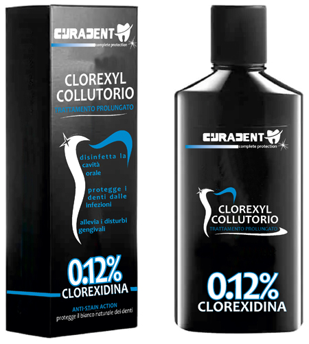 CURADENT CLOREXYL 0,12% CLOREXIDINA 250 ML - Farmamood