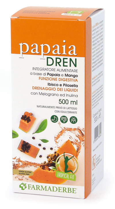 PAPAIA DREN 500 ML - Farmamood