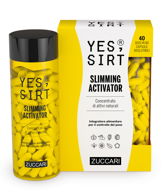 YES SIRT SLIMMING ACTIVATOR 80 CAPSULE 300MG - Farmamood