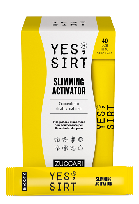 YES SIRT SLIMMING ACTIVATOR 40 STICKPACK DA 2,5 G - Farmamood