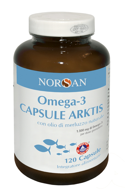 NORSAN OMEGA 3 ARKTIS 120 CAPSULE - Farmamood