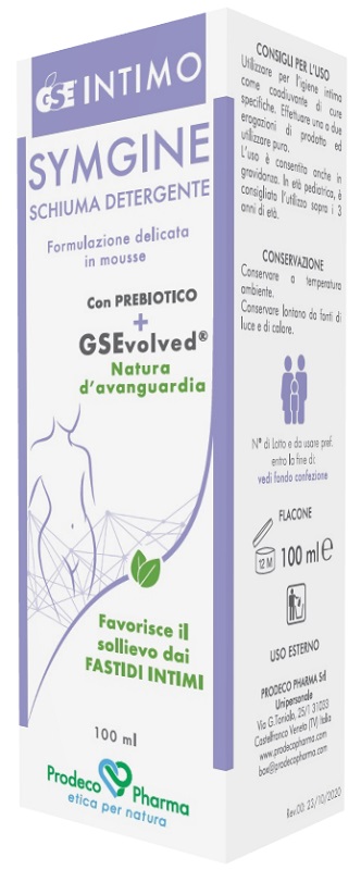 GSE INTIMO SYMGINE SCHIUMA DETERGENTE 100 ML - Farmamood