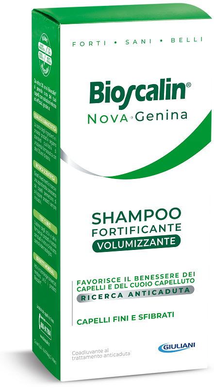 BIOSCALIN NOVA GENINA SHAMPOO FORTIFICANTE VOLUMIZZANTE 200 ML - Farmamood