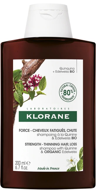 KLORANE SHAMPOO CHININA-STELLA ALPINA BIO 200 ML - Farmamood