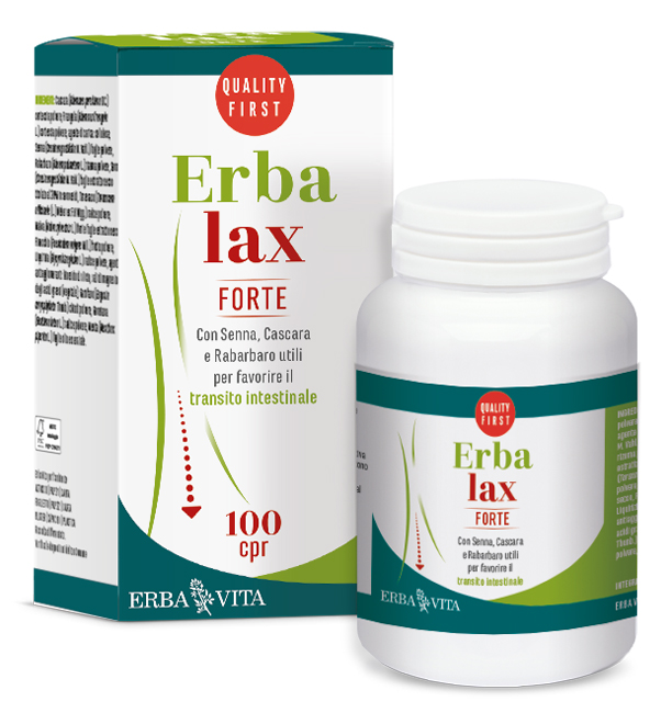 ERBALAX FORTE 100 COMPRESSE - Farmamood
