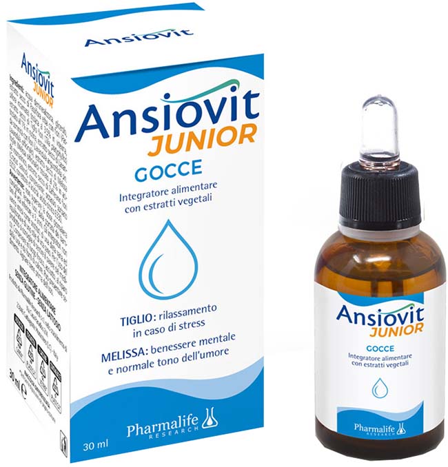 ANSIOVIT JUNIOR GOCCE 30 ML - Farmamood
