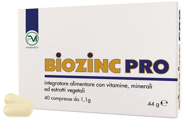 BIOZINC PRO 40 COMPRESSE - Farmamood